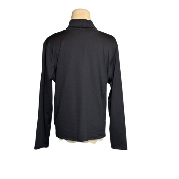 A'NUE LIGNE black long sleeves turtle neck top size Large - Picture 9 of 14
